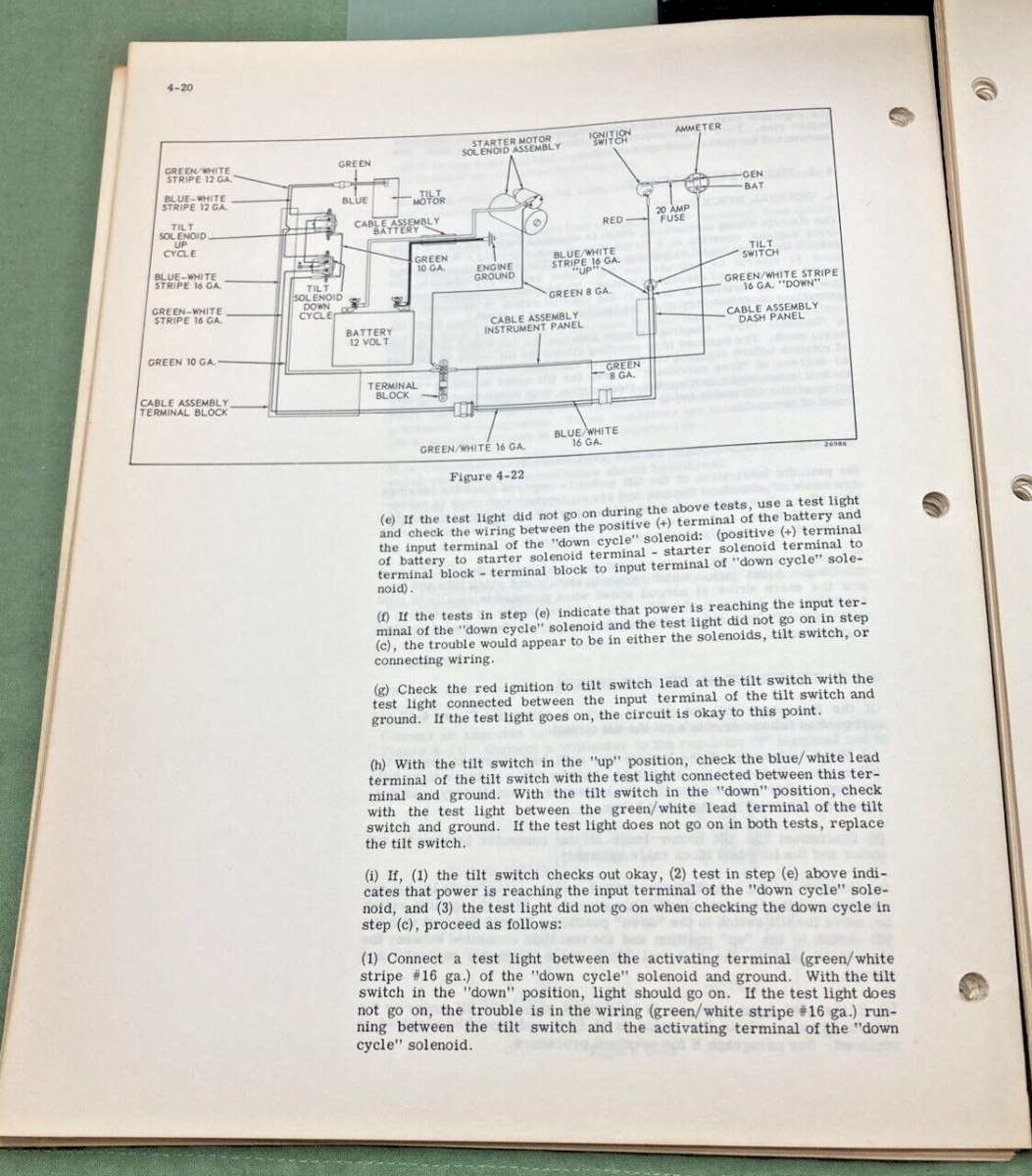 OMC JOHNSON EVINRUDE 381432 STERN DRIVE 120 HP SERVICE MANUAL 1966
