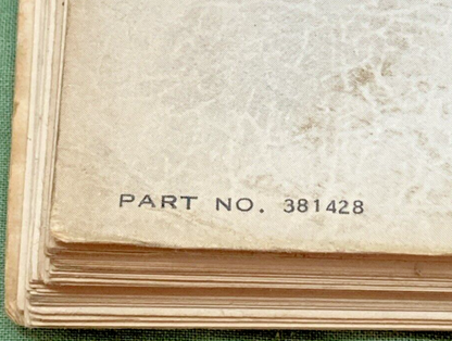 OMC JOHNSON EVINRUDE 381428 STERN DRIVE 90 HP SERVICE MANUAL 1966