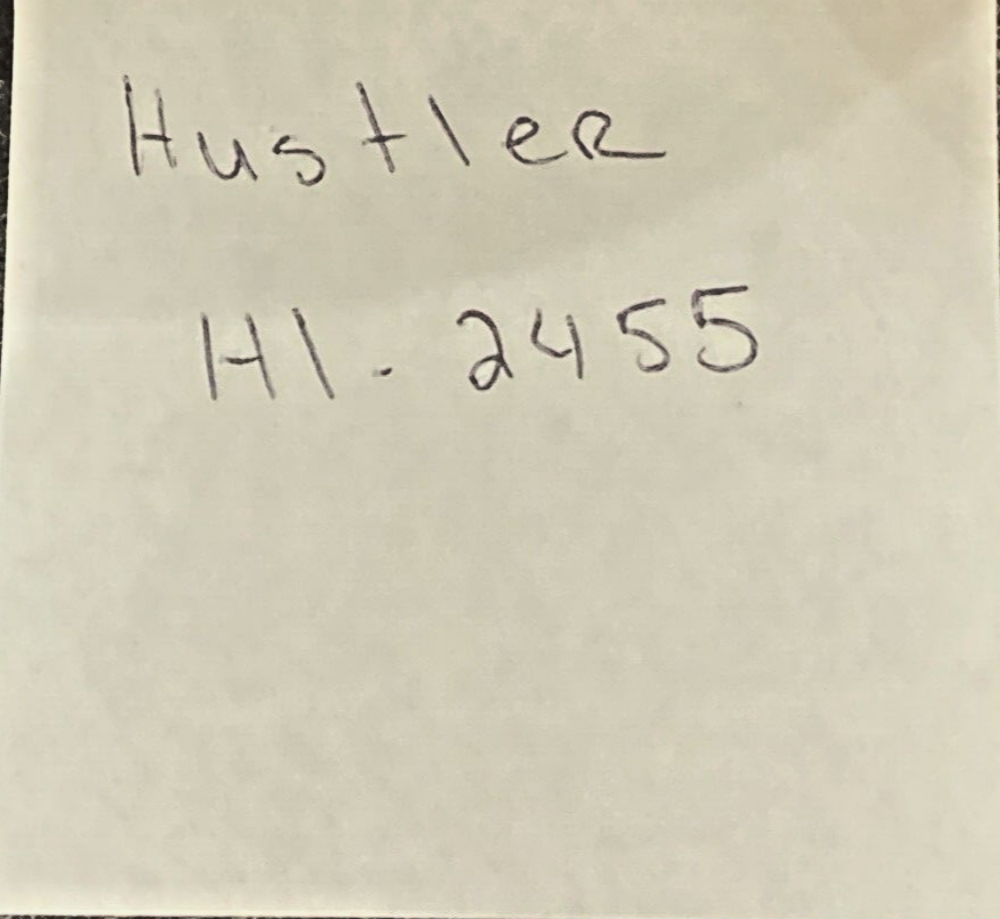 NEW HUSTLER H1- 2455 TURNING POINT ALUMINUM 3 BLADE PROPELLER 15 3/4" X 15"