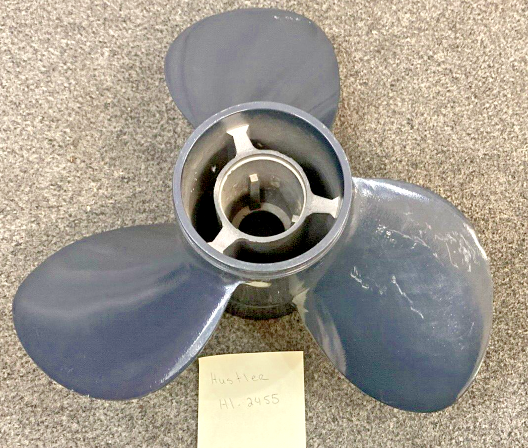 NEW HUSTLER H1- 2455 TURNING POINT ALUMINUM 3 BLADE PROPELLER 15 3/4" X 15"