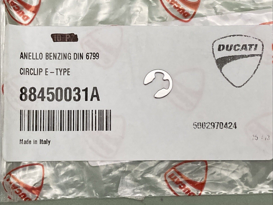 NEW GENUINE DUCATI 88450031A CIRCLIP E-TYPE