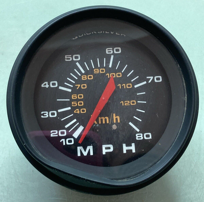 NEW QUICKSILVER MPH GAUGE