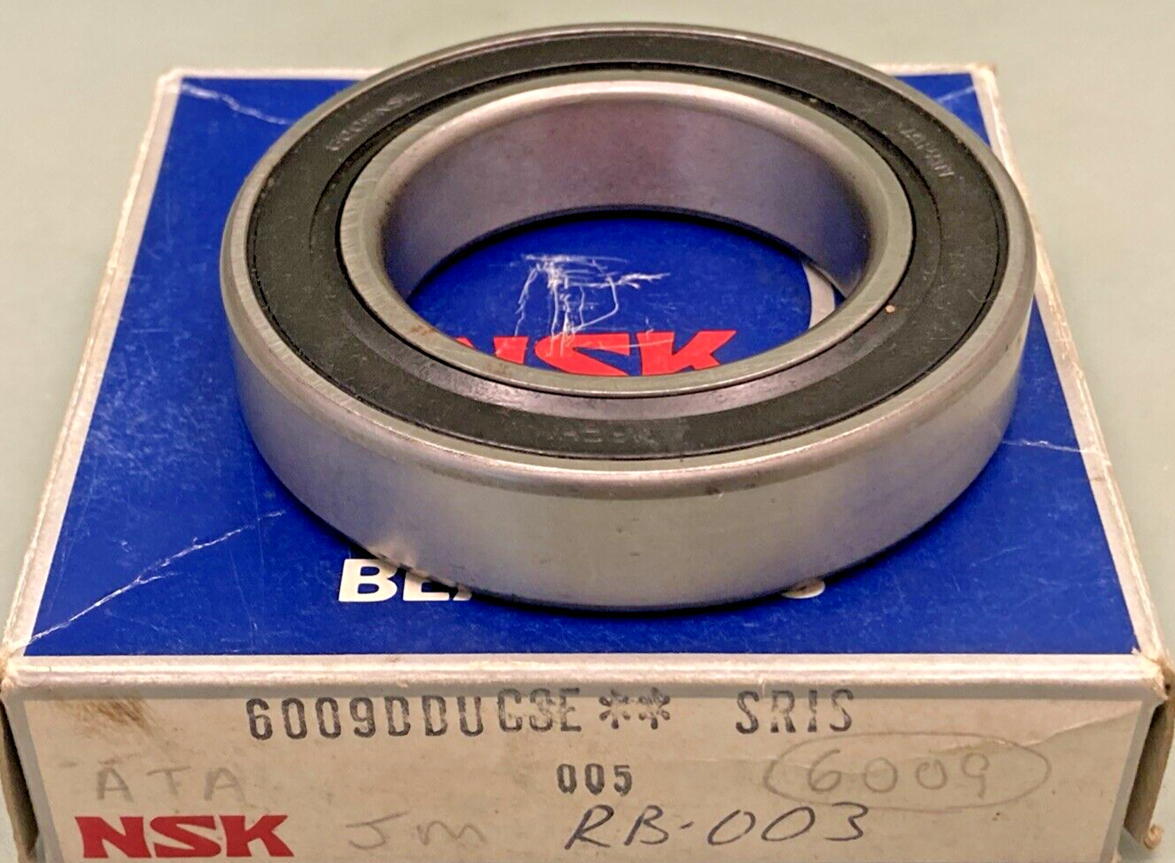 NEW GENUINE NSK 6009DDUC3E DEEP GROOVE BALL BEARINGS 45x75x16(mm)