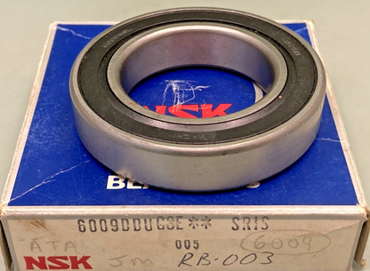 NEW GENUINE NSK 6009DDUC3E DEEP GROOVE BALL BEARINGS 45x75x16(mm)