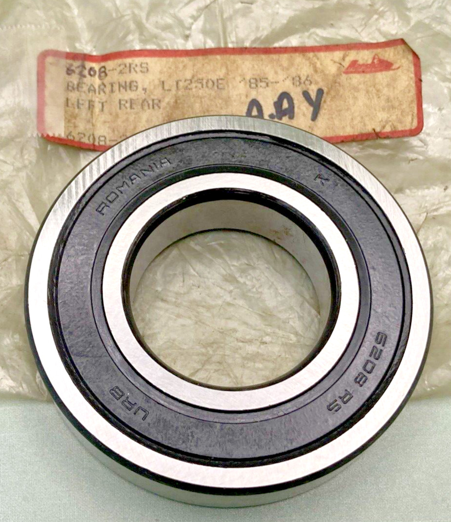 NEW MARSHALL 6208-2RS  Suzuki Two Side Rubber Seal Ball Bearing 40x80x18 6208