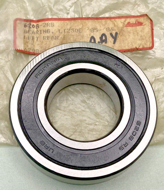 NEW MARSHALL 6208-2RS  Suzuki Two Side Rubber Seal Ball Bearing 40x80x18 6208