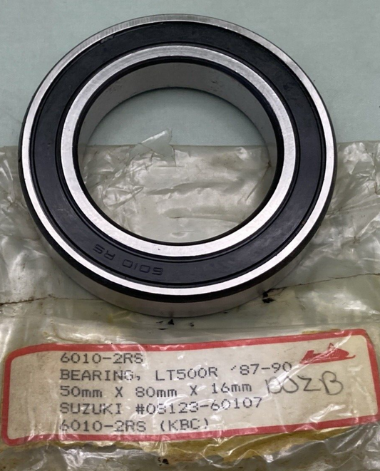 NEW MARSHALL 6010-2RS8 SEALED BALL BEARING 50x80x16 6010DDU