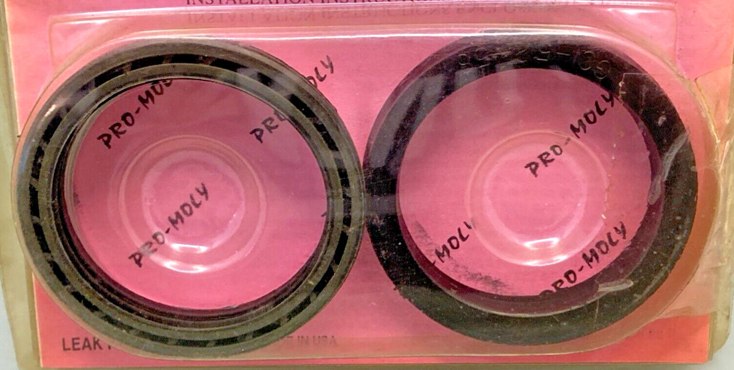 NEW LEAK PROOF FORK SEALS 5258 46MM X 58MM X 8.5/11 MM KAWA, SUZUKI, YAMAHA, HON