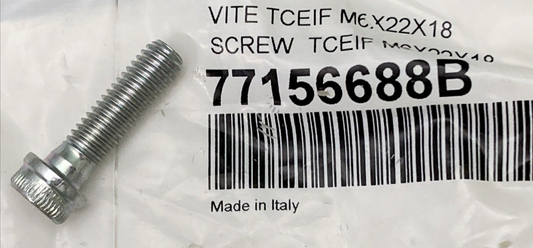 NEW GENUINE DUCATI 77156688B SCREW TCEIF M6X22X18