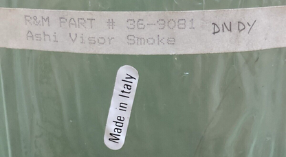 NEW ASHI 36-9081 HELMET VISOR FACE SHIELD SMOKE