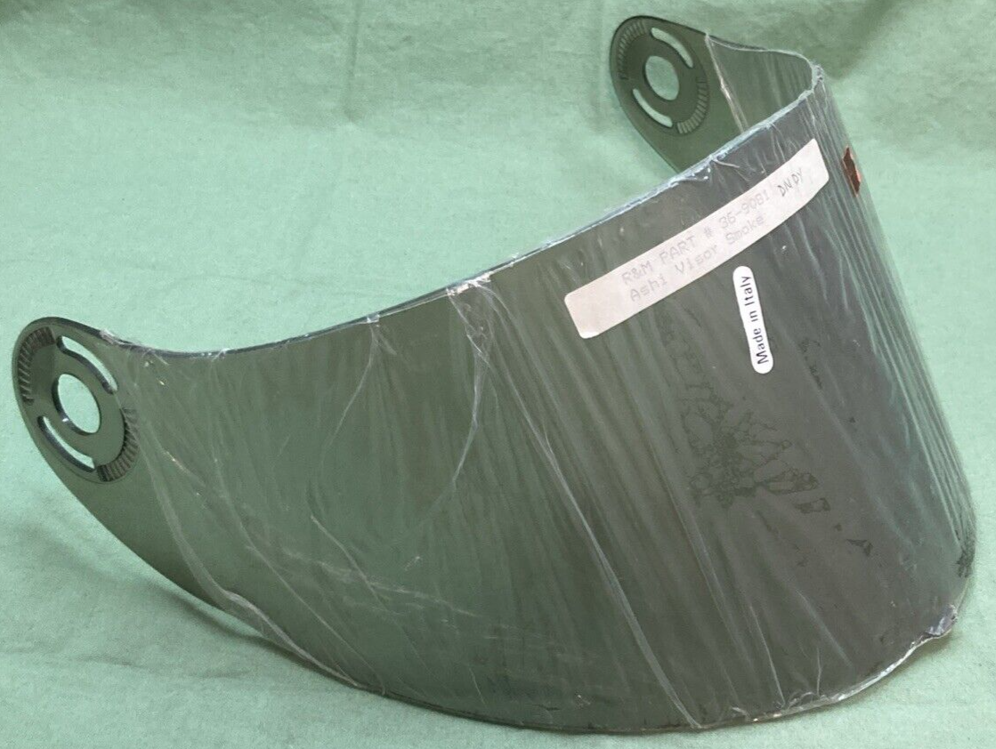 NEW ASHI 36-9081 HELMET VISOR FACE SHIELD SMOKE