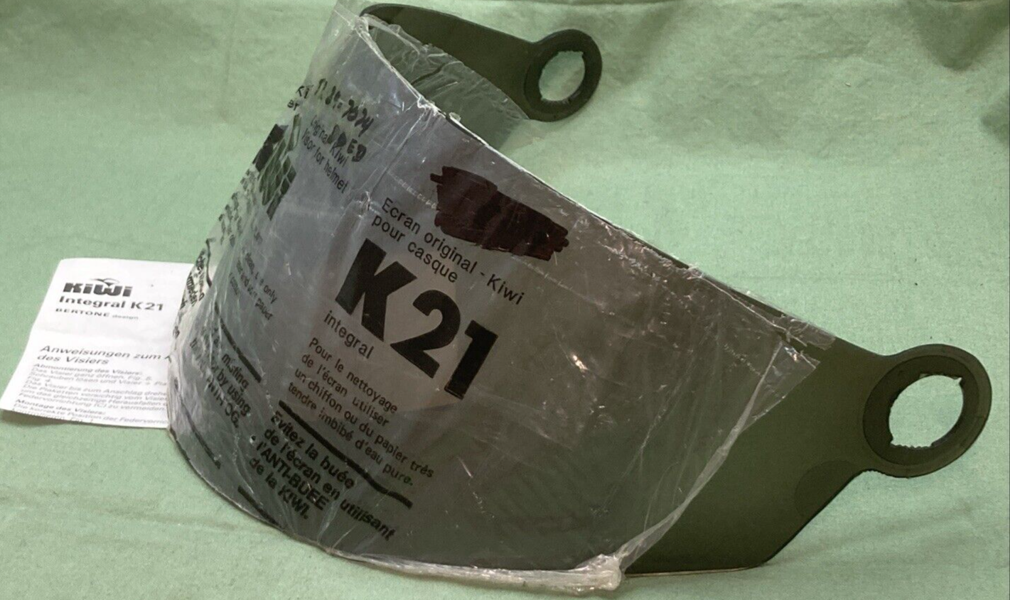 NEW KIWI INTEGRAL K21 BERTONE HELMET VISOR FACE SHIELD SMOKE