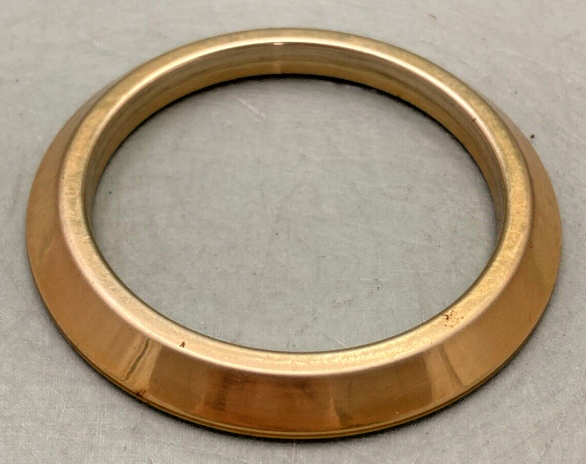 GOLD BOAT GAUGE BEZEL 2 1/8"