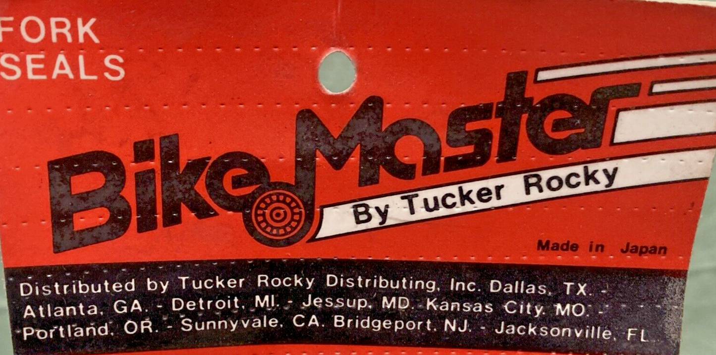 NEW BIKE MASTER 42-9013 FORK SEALS KIT, FSM-026, 38mm x 50mm x 10.5mm