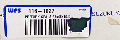 NEW K&S TECHNOLOGIES 16-1027 FORK OIL SEAL 37mm x 48mm x 10.5mm
