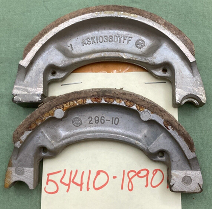 NEW REPLACES SUZUKI 54410-18901 BRAKE SHOE SET OFF-ROAD MOTORCYCLE