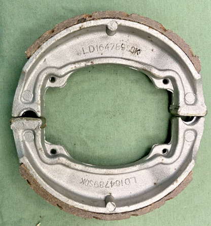 NEW REPLACES WIDE OPEN BS212 ATV BRAKE SHOES,  LD-164789-SOK PN 7600-114