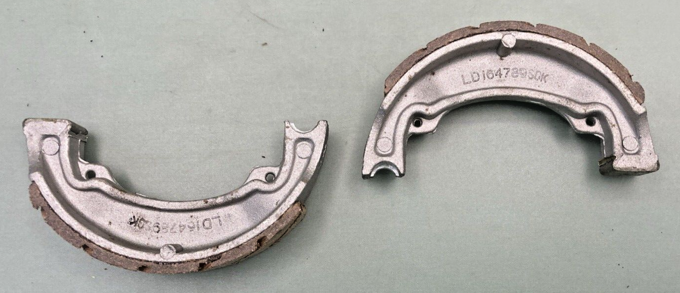 NEW REPLACES WIDE OPEN BS212 ATV BRAKE SHOES,  LD-164789-SOK PN 7600-114
