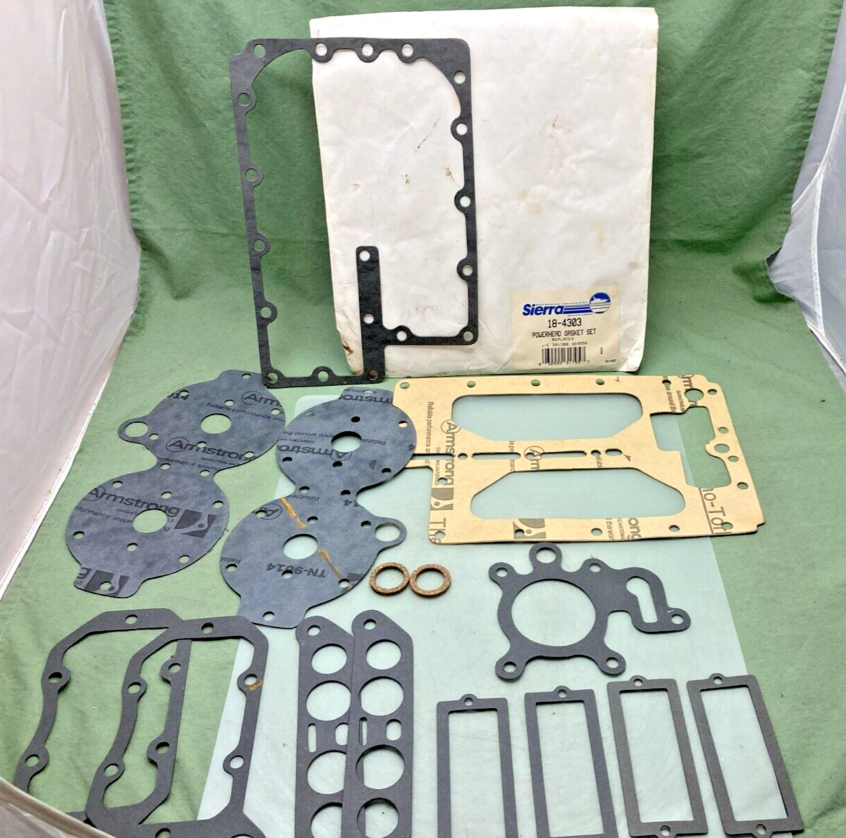 NEW SIERRA 18-4303 POWERHEAD GASKET SET, INCOMPLETE KIT