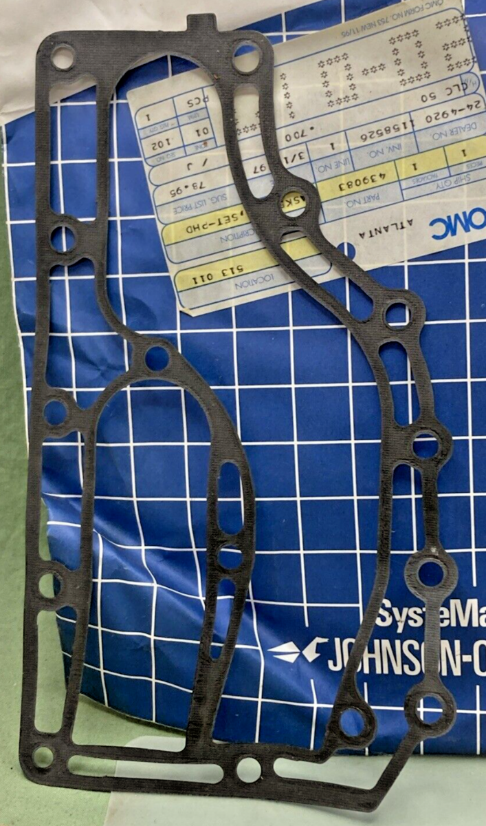 NEW OMC 0439083 GASKET SET, INCOMPLETE KIT