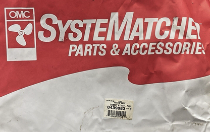 NEW OMC 0439083 GASKET SET, INCOMPLETE KIT