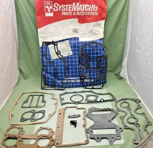 NEW OMC 0439083 GASKET SET, INCOMPLETE KIT