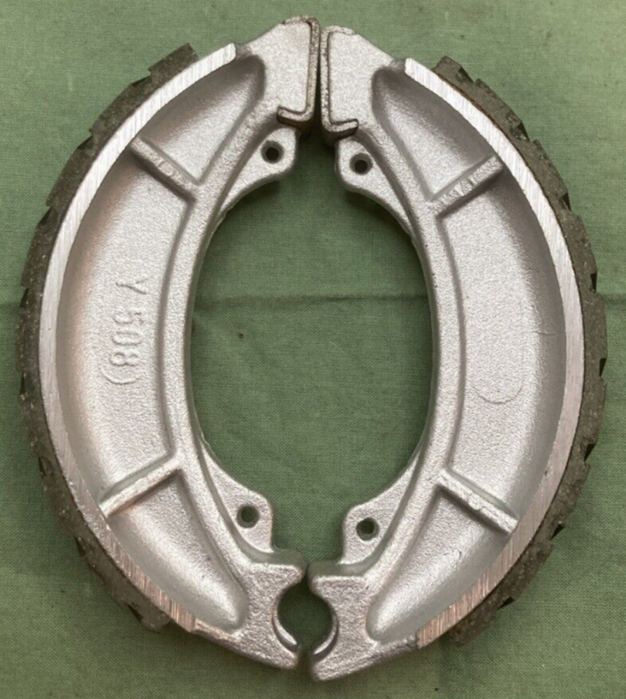 NEW GENUINE EBC Y508 608G BRAKE SHOE SET OFF ROAD MOTORCYCLE FOR YAMAHA