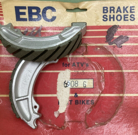 NEW GENUINE EBC Y508 608G BRAKE SHOE SET OFF ROAD MOTORCYCLE FOR YAMAHA