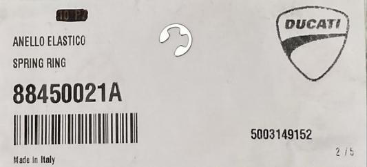 NEW GENUINE DUCATI 88450021A SPRING RING