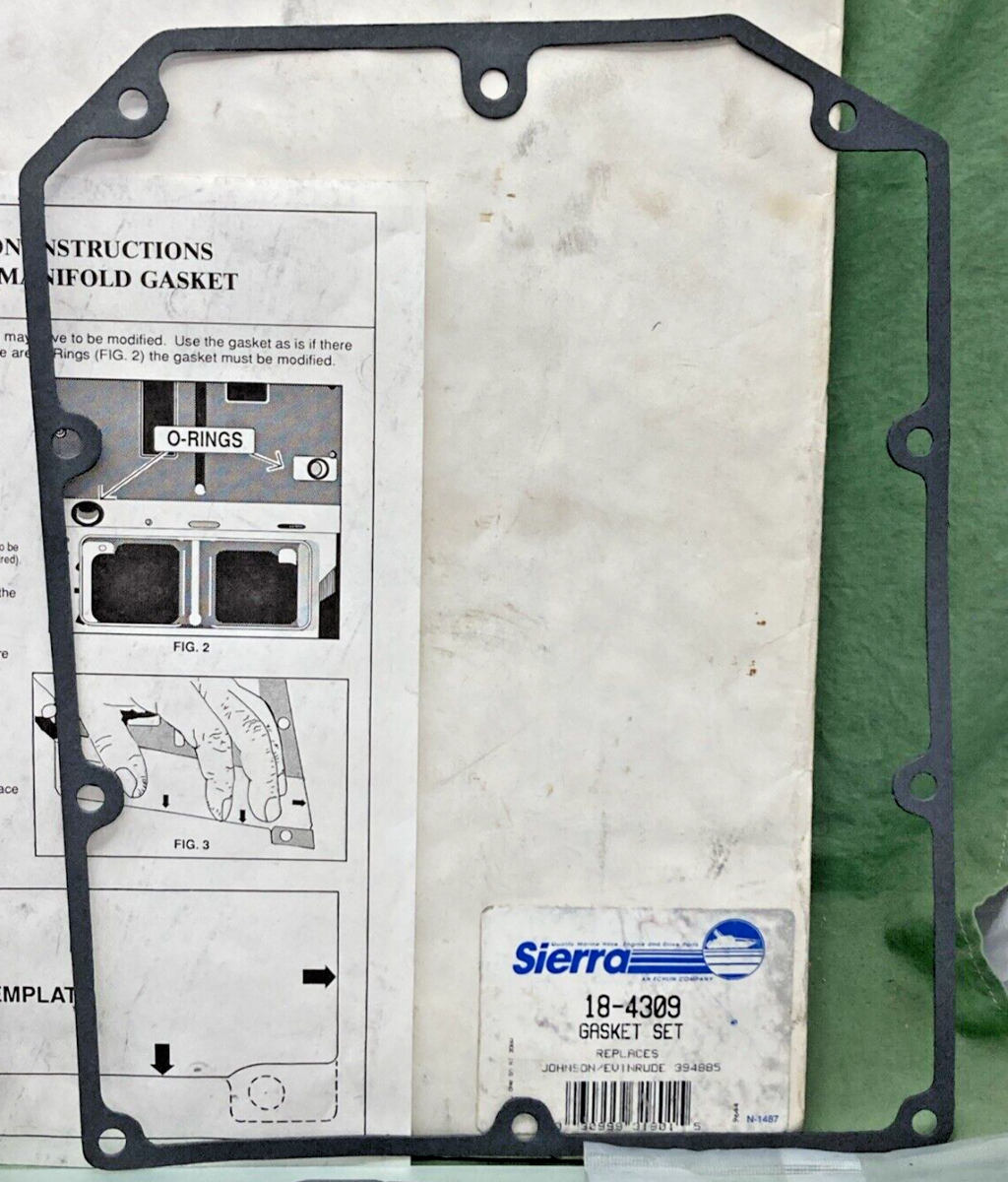 NEW SIERRA 18-4309 GASKET SET, INCOMPLETE KIT