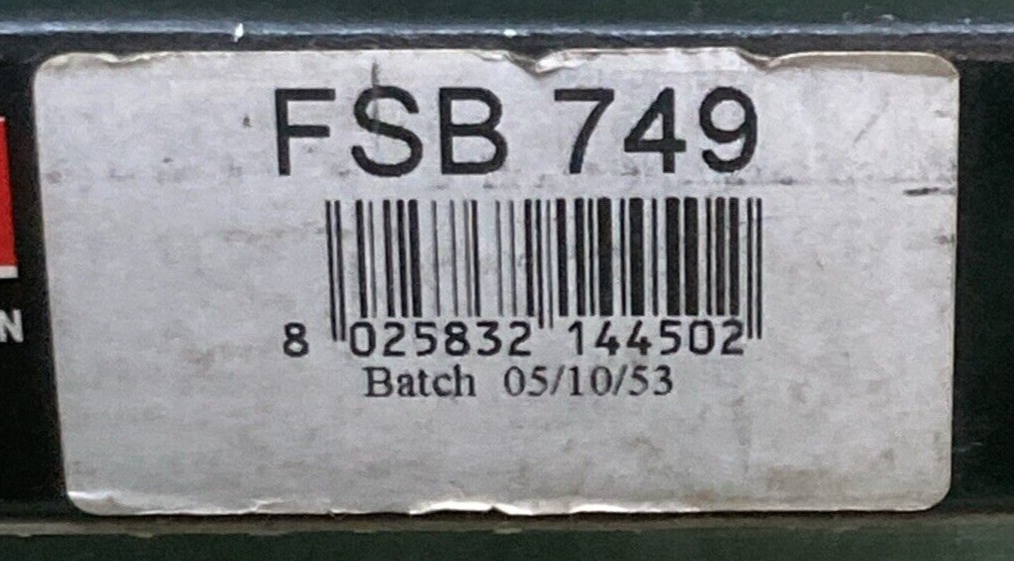NEW GENUINE FERODO FSB749 BRAKE SHOE SET REAR MOTORCYCLE FOR HONDA