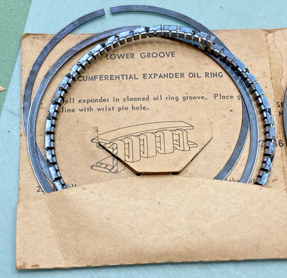 NEW REPLACES MERCURY 39-67132 PISTON RING SET, INCOMPLETE KIT