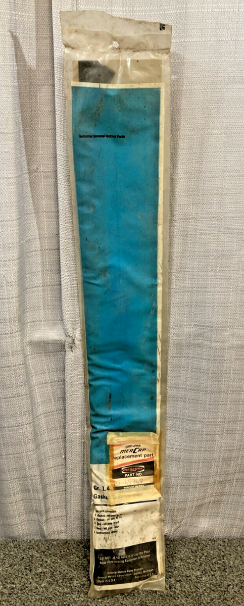 NEW MERCURY 27-49949 OIL PAN GASKET SET