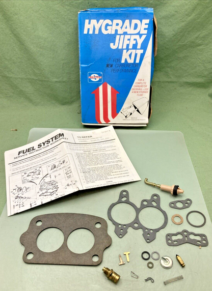 NEW HYGRADE JIFFY KIT 1625 FOR CARBURETOR OVERHAUL, INCOMPLETE KIT