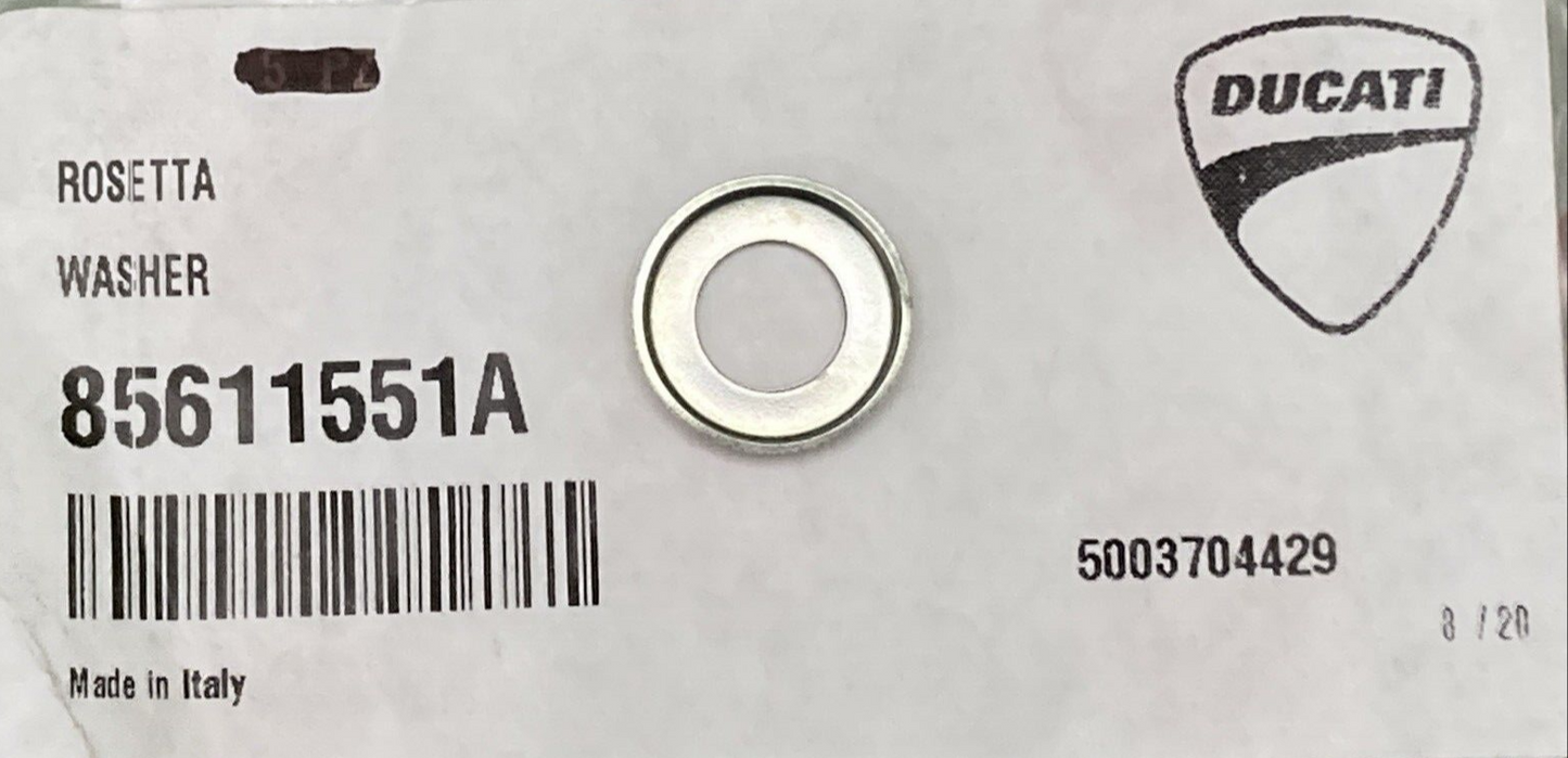NEW GENUINE DUCATI 85611551A WASHER