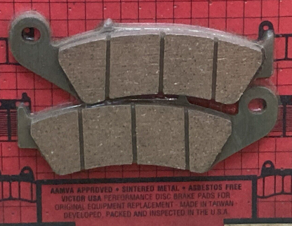 NEW GENUINE HONDA 23H BRAKE PAD SET FRONT SINTERED METAL MOTORCYCLE