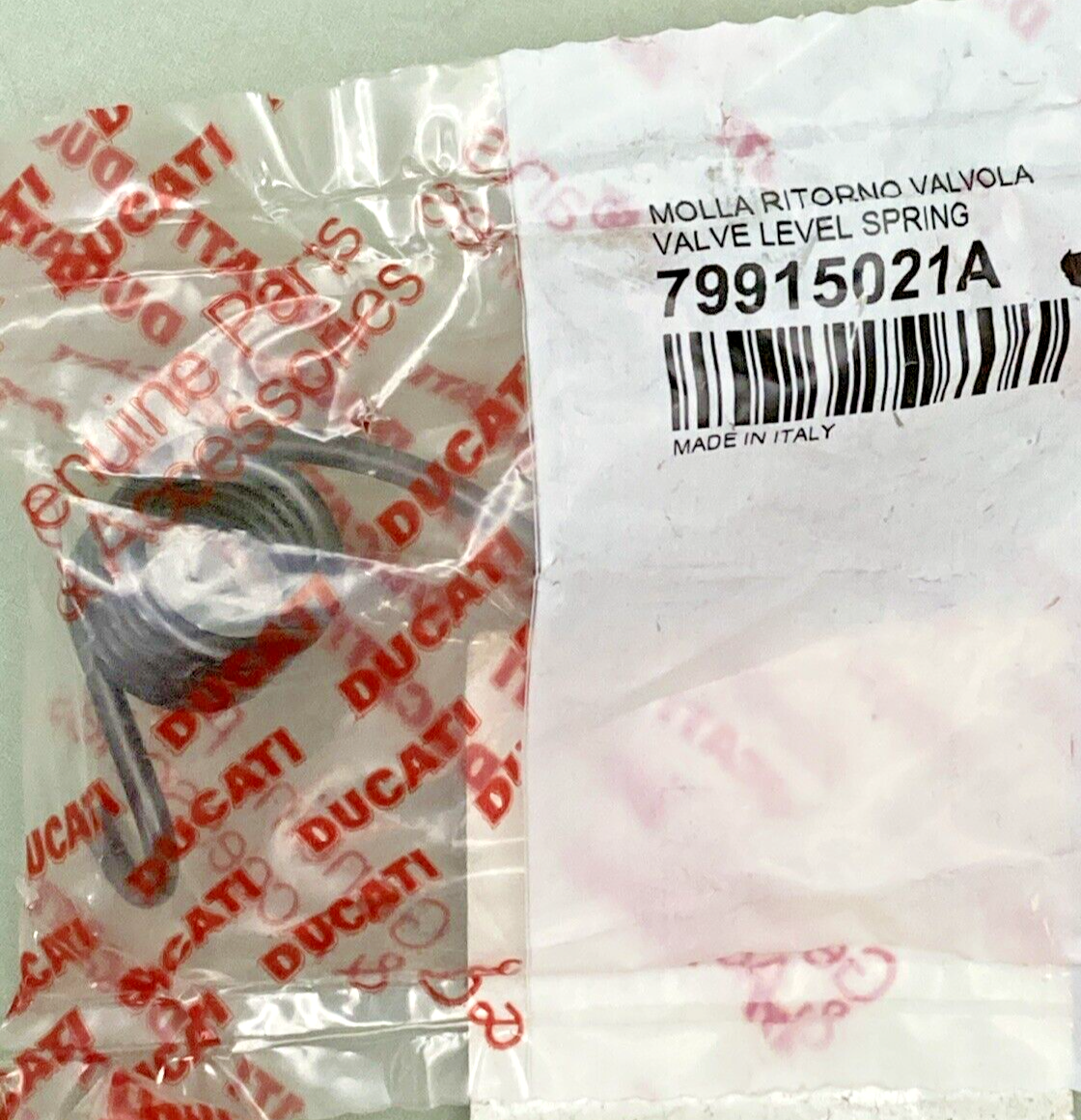 NEW GENUINE DUCATI 79915021A SPRING, CLOSING ROCKER ARM