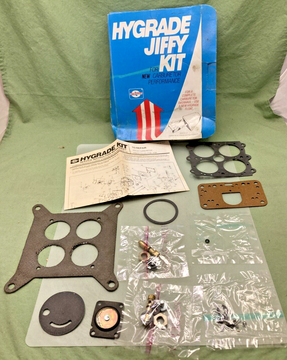 NEW HYGRADE JIFFY KIT 661A FOR CARBURETOR OVERHAUL, INCOMPLETE KIT