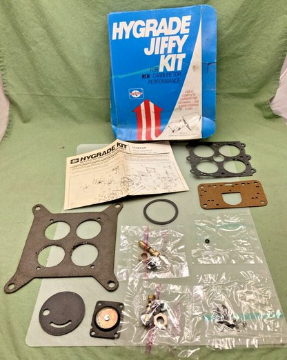 NEW HYGRADE JIFFY KIT 661A FOR CARBURETOR OVERHAUL, INCOMPLETE KIT