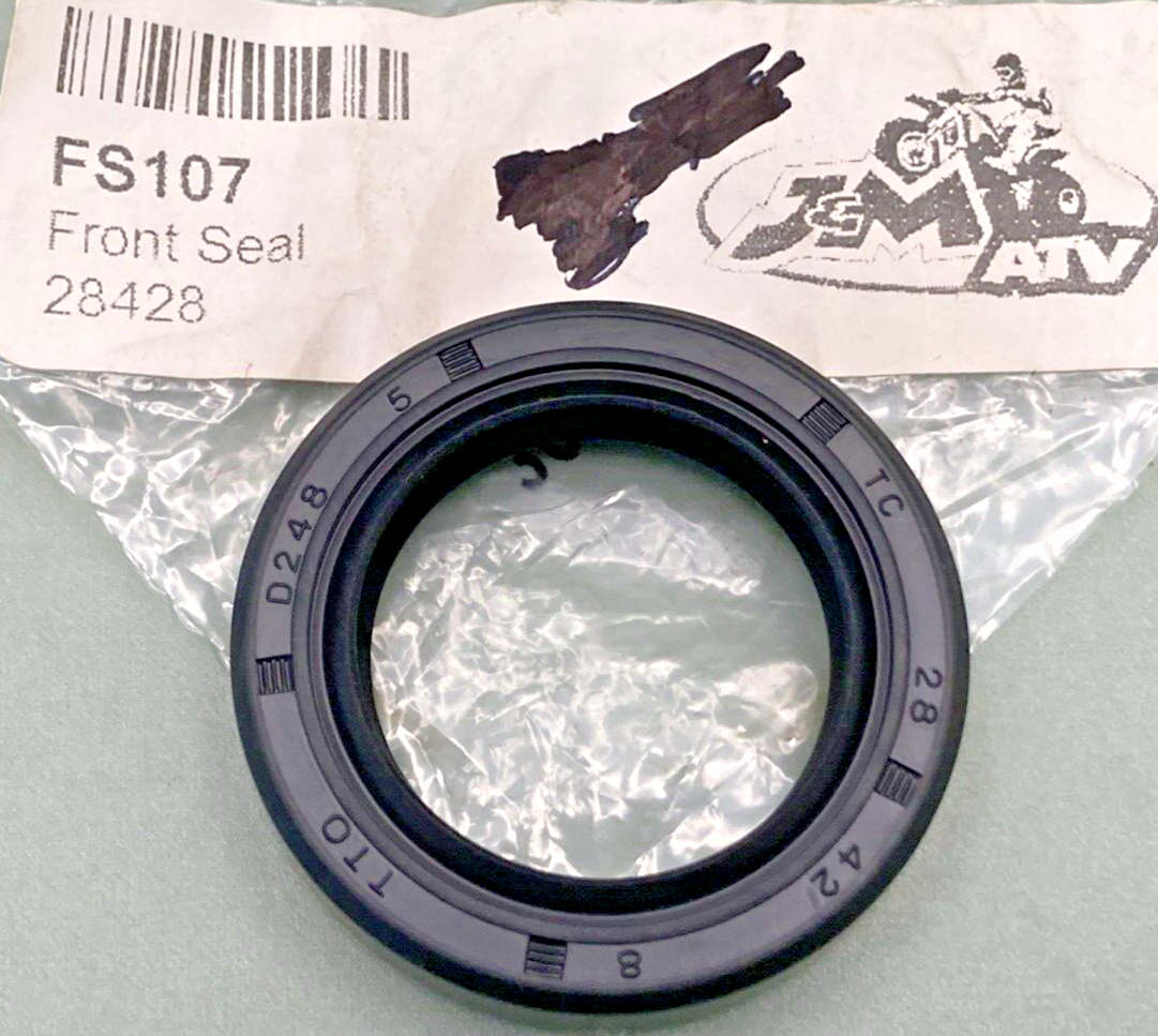 QTY 2  NEW REPLACES J&M ATV FS107 FRONT SEAL 28428