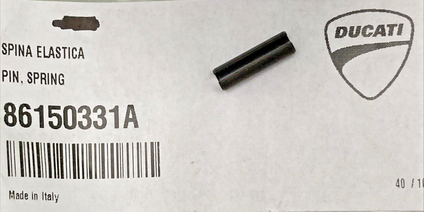 QTY 2 NEW GENUINE DUCATI 86150331A PIN, SPRING