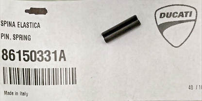 QTY 2 NEW GENUINE DUCATI 86150331A PIN, SPRING