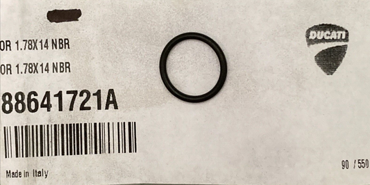 NEW GENUINE DUCATI 88641721A O-RING 1.78X14