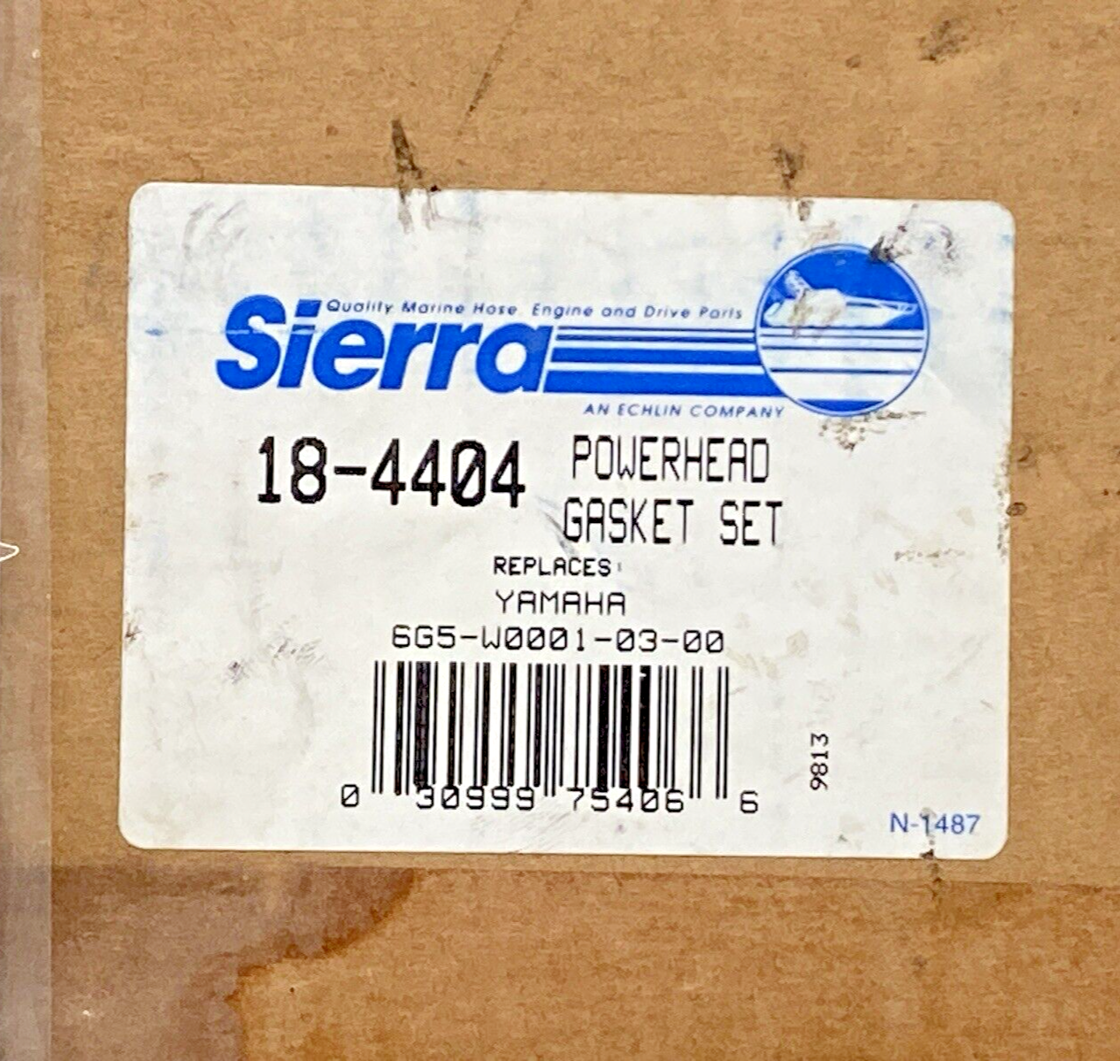 NEW SIERRA 18-4404 POWERHEAD GASKET SET, INCOMPLETE KIT