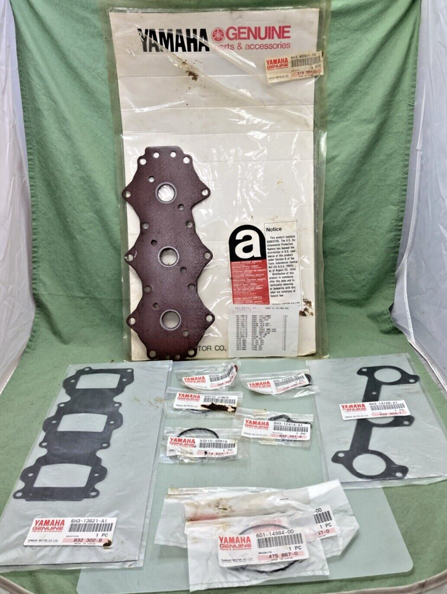 NEW YAMAHA 6H3-W0001-00 POWER HEAD GASKET KIT, INCOMPLETE KIT