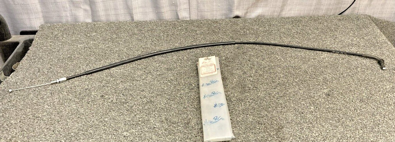 NEW MOTION PRO 02-008 BLACK VINYL FRONT BRAKE CABLE