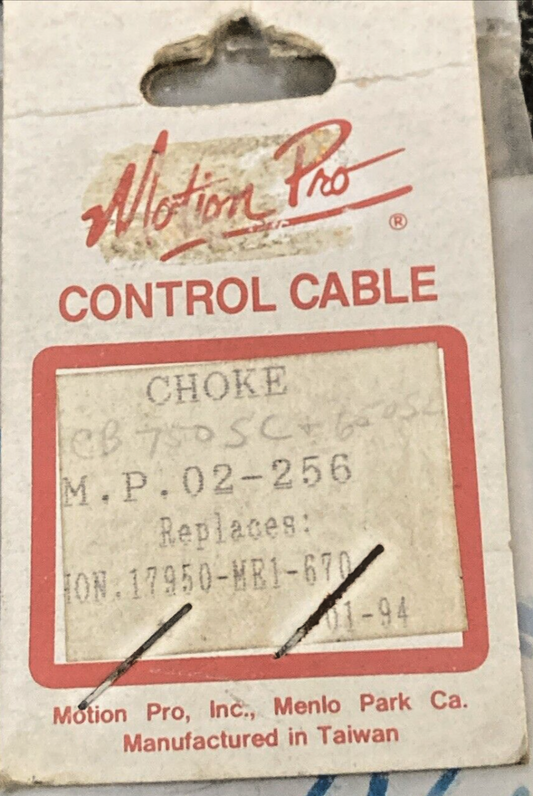 NEW MOTION PRO 02-256 CHOKE CABLE, HONDA  82-83 CB750SC
