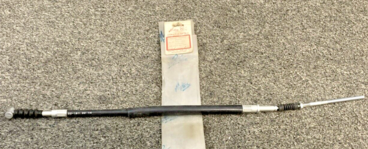 NEW MOTION PRO 02-181 REAR BRAKE FOOT CABLE, BLACK VINYL, HONDA 43470-HB3-000