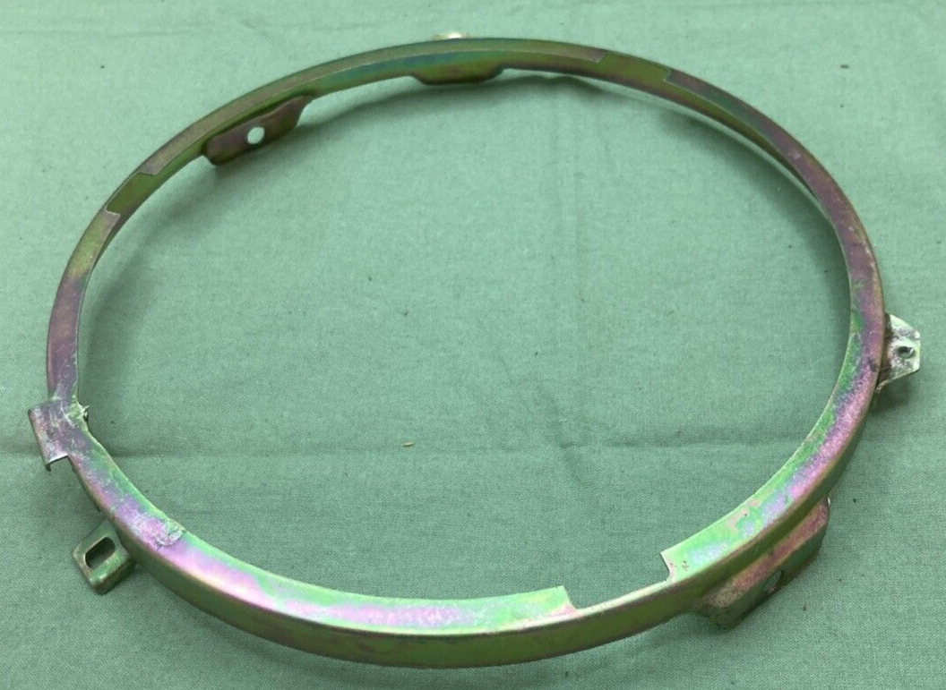 NEW GENUINE EMGO 66-64334 Chrome Headlight Rim 7" Ring Retainer Kit Complete