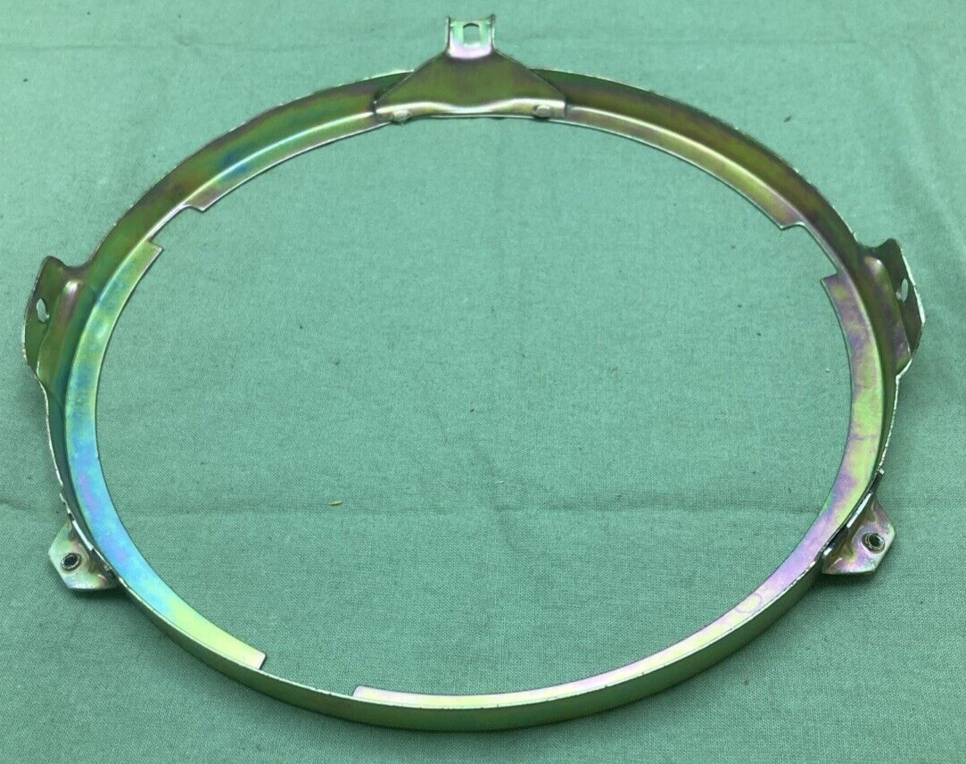 NEW GENUINE EMGO 66-64334 Chrome Headlight Rim 7" Ring Retainer Kit Complete
